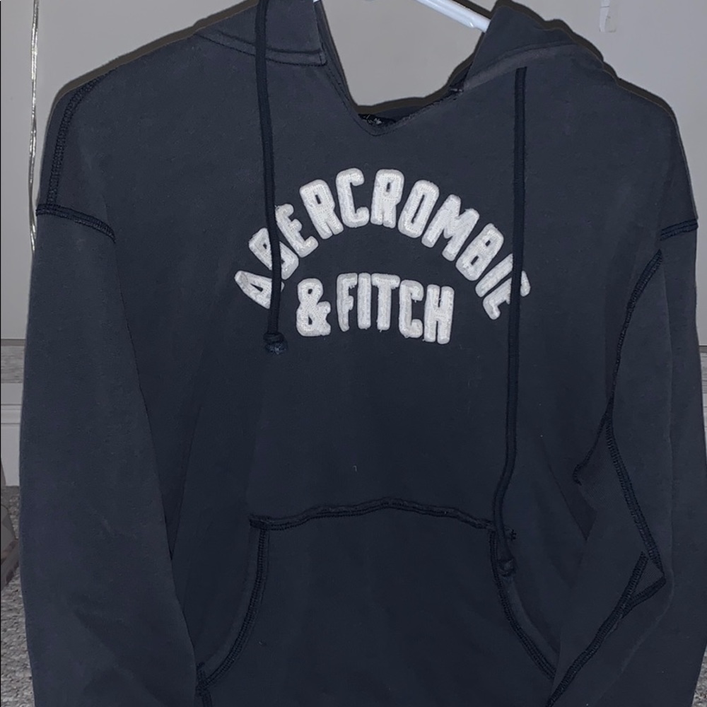 Abercrombie and Fitch logo hoodie
